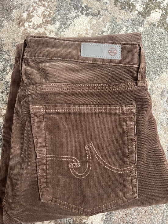 Ag Adriano Goldschmied Pants - Ag Adriano Goldschmied Brown Corduroy Pants